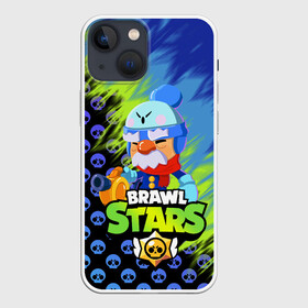 Чехол для iPhone 13 mini с принтом BRAWL STARS GALE. в Новосибирске,  |  | 8 bit | brawl stars | crow | gale | leon | leon shark | max | mecha | mecha crow | mr.p | sally leon | shark | tara | virus 8 bit | werewolf leon | акула | берли | бравл старс | ворон | макс | оборотень