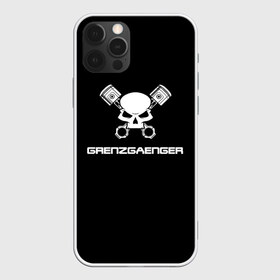 Чехол для iPhone 12 Pro Max с принтом Grenzgaenger в Новосибирске, Силикон |  | grenzgaenger | авто | байк | байкер | гонки | гонщик | двигатель | механик | мото | поршень | череп