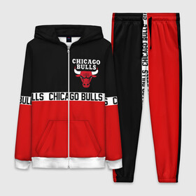 Женский костюм 3D с принтом CHICAGO BULLS | ЧИКАГО БУЛЛС в Новосибирске,  |  | 23 | bulls | chicago bulls | jordan | logo | michael jordan | nba | paris saint germain | psg | red | sport | быки | джордан | лого | майкл джордан | псж | спорт | чикаго буллс