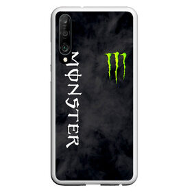 Чехол для Honor P30 с принтом MONSTER ENERGY в Новосибирске, Силикон | Область печати: задняя сторона чехла, без боковых панелей | black monster | bmx | claw | cybersport | energy | monster | monster energy | moto | motocross | race | sport | киберспорт | когти | монстер энерджи | монстр | мото | мотокросс | ралли | скейтбординг | спорт | энергия