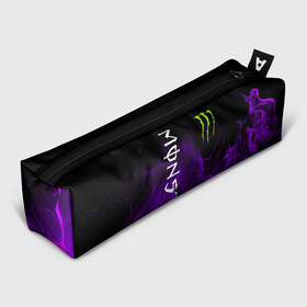 Пенал 3D с принтом MONSTER ENERGY в Новосибирске, 100% полиэстер | плотная ткань, застежка на молнии | black monster | bmx | claw | cybersport | energy | monster | monster energy | moto | motocross | race | sport | киберспорт | когти | монстер энерджи | монстр | мото | мотокросс | ралли | скейтбординг | спорт | энергия