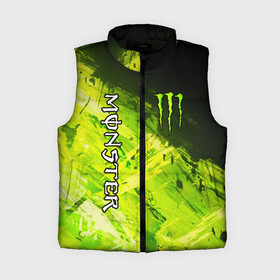 Женский жилет утепленный 3D с принтом MONSTER ENERGY в Новосибирске,  |  | black monster | bmx | claw | cybersport | energy | monster | monster energy | moto | motocross | race | sport | киберспорт | когти | монстер энерджи | монстр | мото | мотокросс | ралли | скейтбординг | спорт | энергия