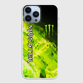 Чехол для iPhone 13 Pro Max с принтом MONSTER ENERGY в Новосибирске,  |  | black monster | bmx | claw | cybersport | energy | monster | monster energy | moto | motocross | race | sport | киберспорт | когти | монстер энерджи | монстр | мото | мотокросс | ралли | скейтбординг | спорт | энергия