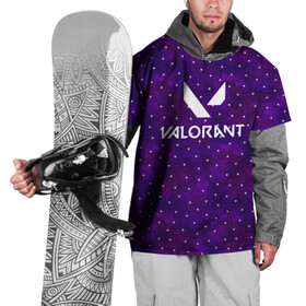 Накидка на куртку 3D с принтом Valorant в Новосибирске, 100% полиэстер |  | Тематика изображения на принте: brimstone | coba | csgo | cypher | jett | phoenix | riot games | sage | valorant | viper | валарант | валорант | кс