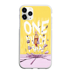 Чехол для iPhone 11 Pro Max матовый с принтом One Punch Man в Новосибирске, Силикон |  | one punch man | saitama | ванпанчмен | герои | люди | персонажи | сайтама