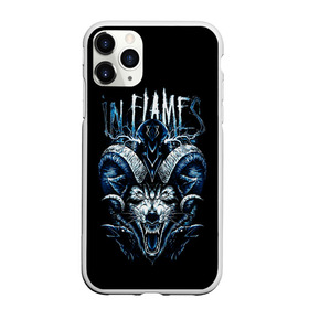 Чехол для iPhone 11 Pro матовый с принтом IN FLAMES в Новосибирске, Силикон |  | alternative | hardcore | in flames | punk | rock | usa | wolf | альтернатива | волк | панк | рок