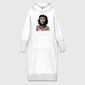 Платье удлиненное хлопок с принтом Che в Новосибирске,  |  | argentina | che guevara | color | cuba | paint | revolutionary | аргентина | краска | куба | революционер | цвет | че гевара