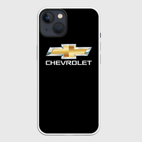 Чехол для iPhone 13 с принтом CHEVROLET в Новосибирске,  |  | auto | chevrolet | sport | авто | автомобиль | автомобильные | бренд | марка | машины | спорт | шевролет