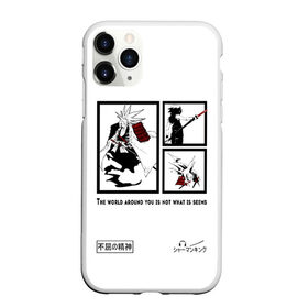Чехол для iPhone 11 Pro матовый с принтом Шаман кинг в Новосибирске, Силикон |  | Тематика изображения на принте: king | shaman | амедамару | амидамару | аниме | асакура | дух | ё | йо | король | лен | морти | призрак | рио | самурай | стиль | тао | трей | шаман | япония | японский