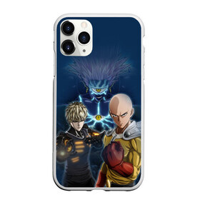 Чехол для iPhone 11 Pro Max матовый с принтом One Punch Man в Новосибирске, Силикон |  | one punch man | saitama | ванпанчмен | герои | люди | персонажи | сайтама