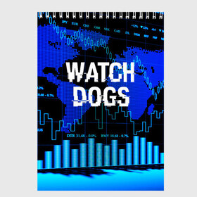 Скетчбук с принтом Watch Dogs в Новосибирске, 100% бумага
 | 48 листов, плотность листов — 100 г/м2, плотность картонной обложки — 250 г/м2. Листы скреплены сверху удобной пружинной спиралью | Тематика изображения на принте: ded sec | game | name | ubisoft | watch dogs | watch dogs 2 | watch dogs legion | город | девушка | дрон | игры | имена | компьютеры | пистолет | телефон | технологии | хакер | юби