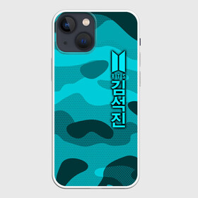 Чехол для iPhone 13 mini с принтом BTS в Новосибирске,  |  | bangtan | bighit | boy | fake love | j hope | jimin | jin | jungkook | korea | kpop | live | luv | mic drop | rm | suga | v | with | бтс | кей | поп