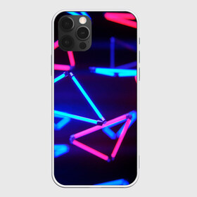 Чехол для iPhone 12 Pro Max с принтом ABSTRACTION NEON в Новосибирске, Силикон |  | abstraction | geometry | optic | optical | pattern | visual | абстракция | геометрия | линии | оптические | оптический узор | полосы | психоделика | разводы | текстуры | узор | узоры | фрактал