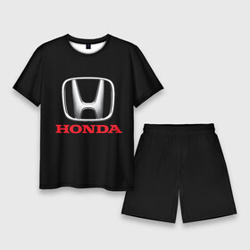 Мужской костюм с шортами 3D с принтом HONDA в Новосибирске,  |  | acura | auto | cr z | honda | honda power | japan | japanese | nsx | sport | авто | автомобиль | автомобильные | акура | бренд | марка | машины | спорт | хонда | япония