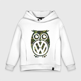 Детское худи Oversize хлопок с принтом Volkswagen Hibou (Z) в Новосибирске, френч-терри — 70% хлопок, 30% полиэстер. Мягкий теплый начес внутри —100% хлопок | боковые карманы, эластичные манжеты и нижняя кромка, капюшон на магнитной кнопке | Тематика изображения на принте: amarok | arteon | caravelle | golf | polo | scirocco | teramont | tiguan | touareg | transporter | volkswagen | vw | wv | авто | автомобиль | ам | бренд | карбон | машина | машины | народный автомобиль | фольксваген