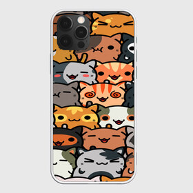 Чехол для iPhone 12 Pro Max с принтом КОТИКИ в Новосибирске, Силикон |  | Тематика изображения на принте: cat | взгляд | кот | кот хипстер | котёнок | котятки | котятушки | кошечки | кошка | мордочка