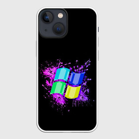 Чехол для iPhone 13 mini с принтом Windows  ART в Новосибирске,  |  | art | microsoft | pc | windows | windows 10 | виндовс | виндоус | шиндовс