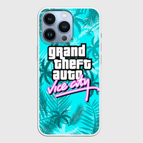 Чехол для iPhone 13 Pro с принтом GTA VICE CITY в Новосибирске,  |  | grand theft auto | grove street | grove street 4 life | gta | gta 4 | gta 5 | gta sa | gta v | samp | san andreas | грув стрит | игры | самп | сан андреас