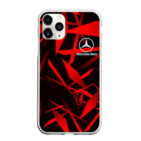 Чехол для iPhone 11 Pro Max матовый с принтом Mercedes-Benz в Новосибирске, Силикон |  | benz | mercedes | абстракция | авто | бенц | краска | машина | мерседес | мотоцикл | неон | текстура