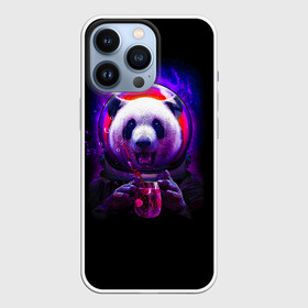 Чехол для iPhone 13 Pro с принтом Панда космонавт в Новосибирске,  |  | Тематика изображения на принте: panda | абстракция | арт | галактика | животное | животные | зверь | картинка | космос | неон | панда | рисунок