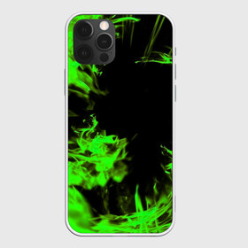 Чехол для iPhone 12 Pro Max с принтом ЗЕЛЁНЫЙ ОГОНЬ в Новосибирске, Силикон |  | Тематика изображения на принте: bright | fire | flame | heat | light | wildfire | искры | огненный | огонь | пламя | пожар
