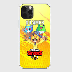 Чехол для iPhone 12 Pro Max с принтом Brawl Stars (с летом) в Новосибирске, Силикон |  | Тематика изображения на принте: brawl | moba | stars | supercell | игра | лето