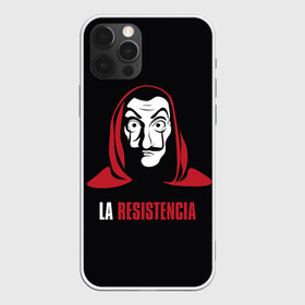 Чехол для iPhone 12 Pro с принтом БУМАЖНЫЙ ДОМ / LA CASA DE PAPEL в Новосибирске, силикон | область печати: задняя сторона чехла, без боковых панелей | la casa de papel | netflix | банда | бумажный дом | дф сфыф ву зфзуд | испанский | криминал | ла каса де папель | мафия | надпись | профессор | сопротивление