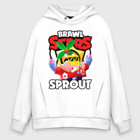 Мужское худи Oversize хлопок с принтом BRAWL STARS SPROUT в Новосибирске, френч-терри — 70% хлопок, 30% полиэстер. Мягкий теплый начес внутри —100% хлопок | боковые карманы, эластичные манжеты и нижняя кромка, капюшон на магнитной кнопке | bibi | brawl stars | coach mike | crow | gale | leon | leon shark | max | mecha crow | mortis | mr.p | nani | phoenix | sally leon | sandy | spike | sprout | tara | virus 8 bit | werewolf | ворон | оборотень