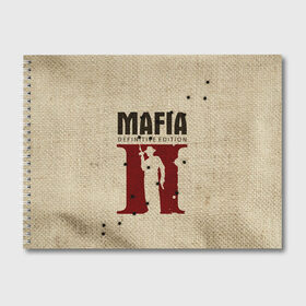 Альбом для рисования с принтом Mafia 2 в Новосибирске, 100% бумага
 | матовая бумага, плотность 200 мг. | Тематика изображения на принте: 2 | 2020 | definitive | edition | mafia | банда | вито | гангстеры | герои | дон | игра | капоне | компьютерная | корлеоне | крестный | культ | мафия | мешковина | настольная | отец | персонаж | фильм