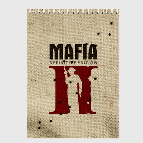 Скетчбук с принтом Mafia 2 в Новосибирске, 100% бумага
 | 48 листов, плотность листов — 100 г/м2, плотность картонной обложки — 250 г/м2. Листы скреплены сверху удобной пружинной спиралью | 2 | 2020 | definitive | edition | mafia | банда | вито | гангстеры | герои | дон | игра | капоне | компьютерная | корлеоне | крестный | культ | мафия | мешковина | настольная | отец | персонаж | фильм