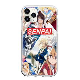 Чехол для iPhone 11 Pro Max матовый с принтом SENPAI в Новосибирске, Силикон |  | ahegao | anime | kawai | kowai | oppai | otaku | senpai | sugoi | waifu | yandere | аниме | ахегао | ковай | культура | отаку | семпай | сенпай | тренд | яндере