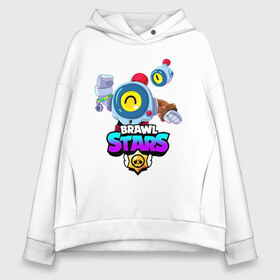 Женское худи Oversize хлопок с принтом BRAWL STARS NANI в Новосибирске, френч-терри — 70% хлопок, 30% полиэстер. Мягкий теплый начес внутри —100% хлопок | боковые карманы, эластичные манжеты и нижняя кромка, капюшон на магнитной кнопке | bibi | brawl stars | coach mike | crow | gale | leon | leon shark | max | mecha crow | mortis | mr.p | nani | phoenix | sally leon | sandy | spike | sprout | tara | virus 8 bit | werewolf | ворон | оборотень