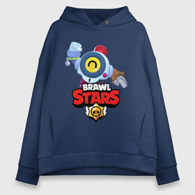 Женское худи Oversize хлопок с принтом BRAWL STARS NANI в Новосибирске, френч-терри — 70% хлопок, 30% полиэстер. Мягкий теплый начес внутри —100% хлопок | боковые карманы, эластичные манжеты и нижняя кромка, капюшон на магнитной кнопке | brawl stars | crow | gale | leon | leon shark | max | nani | sally leon | shark | sprout | tara | virus 8 bit | werewolf leon | акула | берли | бравл старс | ворон | макс | нани | оборотень