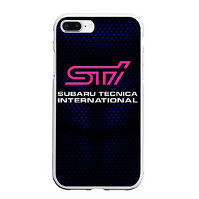 Чехол для iPhone 7Plus/8 Plus матовый с принтом SUBARU STI (Z) в Новосибирске, Силикон | Область печати: задняя сторона чехла, без боковых панелей | 2020 | auto | forester | impreza | outback | sport | sti | subaru | tribeca | wrx | авто | автомобиль | автомобильные | аутбек | бренд | врх | импреза | марка | машины | оутбек | спорт | сти | субару | трибека | форестер