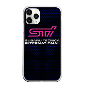 Чехол для iPhone 11 Pro матовый с принтом SUBARU STI (Z) в Новосибирске, Силикон |  | 2020 | auto | forester | impreza | outback | sport | sti | subaru | tribeca | wrx | авто | автомобиль | автомобильные | аутбек | бренд | врх | импреза | марка | машины | оутбек | спорт | сти | субару | трибека | форестер