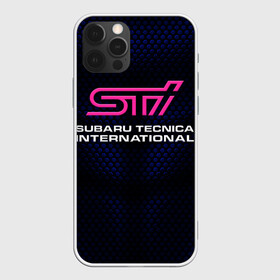 Чехол для iPhone 12 Pro с принтом SUBARU STI (Z) в Новосибирске, силикон | область печати: задняя сторона чехла, без боковых панелей | 2020 | auto | forester | impreza | outback | sport | sti | subaru | tribeca | wrx | авто | автомобиль | автомобильные | аутбек | бренд | врх | импреза | марка | машины | оутбек | спорт | сти | субару | трибека | форестер