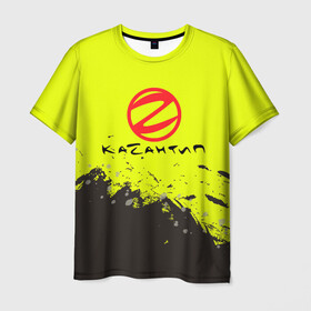 Мужская футболка 3D с принтом Kazantip в Новосибирске, 100% полиэфир | прямой крой, круглый вырез горловины, длина до линии бедер | kazantip | движуха | дискотека | казантип | молодежное движение | музыка | надпись | текст | туса | фестиваль | фраза