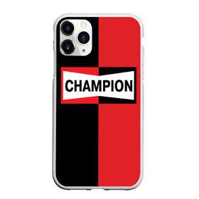 Чехол для iPhone 11 Pro Max матовый с принтом Champion в Новосибирске, Силикон |  | Тематика изображения на принте: champion | активный отдых | америка | бренд | надпись | спорт | текст | фраза | чемп | чемпион