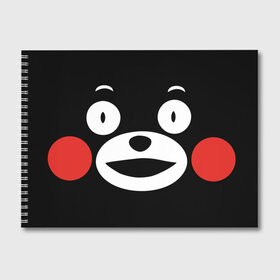 Альбом для рисования с принтом Kumamon в Новосибирске, 100% бумага
 | матовая бумага, плотность 200 мг. | Тематика изображения на принте: fire | for | glory | hell | japan | kumamon | of course | ofc | satan | the | иероглифы | кумамон | медведь | огонь | пожар | сатана | япония