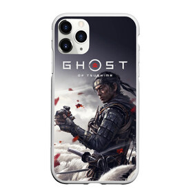 Чехол для iPhone 11 Pro матовый с принтом Ghost of Tsushima в Новосибирске, Силикон |  | Тематика изображения на принте: ghost of tsushima | jin | tsushima | призрак цсусимы | призрак цусимы