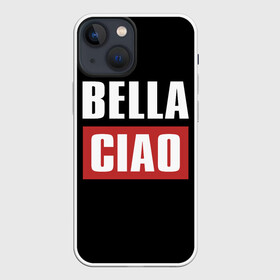 Чехол для iPhone 13 mini с принтом Бумажный Дом в Новосибирске,  |  | bella | casa | ciao | de | la | mask | netflix | papel | бумажный | деньги | дом | маска | маски | сериал