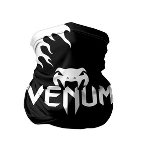 Бандана-труба 3D с принтом VENUM SPORT в Новосибирске, 100% полиэстер, ткань с особыми свойствами — Activecool | плотность 150‒180 г/м2; хорошо тянется, но сохраняет форму | mma | snake | sports | ufc | venum | venum mma | бокс | борьба | бренд | венум | единоборства | змея | мма | спорт | юфс