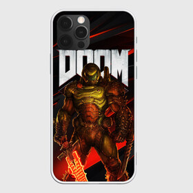 Чехол для iPhone 12 Pro Max с принтом DOOM ETERNAL в Новосибирске, Силикон |  | Тематика изображения на принте: demons | devil | doom | doom eternal | doom guy | doom slayer | hell | iddqd | slayer | ад | демоны | дум | палач рока