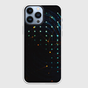 Чехол для iPhone 13 Pro Max с принтом DIGITAL GEOMETRY в Новосибирске,  |  | abstract | abstraction | color | fractal | geometry | paitnt | polygon | polygonal | psy | абстракция | геометрия | краски | неоновые | полигоны | психоделика | фрактал
