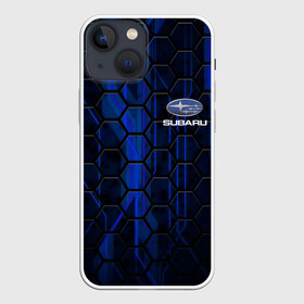 Чехол для iPhone 13 mini с принтом SUBARU. в Новосибирске,  |  | abstract | auto | brand | car | geometry | sport | subaru | texture | абстракция | авто | автомобильные | бренд | геометрия | классика | машины | модные | спорт | стиль | субару | текстура