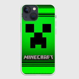 Чехол для iPhone 13 mini с принтом Minecraft. в Новосибирске,  |  | craft | game | mine | minecraft | minecraftmemories | pixel | tnt | twitter | блок | динамит | игра | красный блок | майнкрафт | маркус перссон | пиксель | ремесло | тротил | шахта