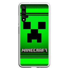 Чехол для Honor 20 с принтом Minecraft в Новосибирске, Силикон | Область печати: задняя сторона чехла, без боковых панелей | Тематика изображения на принте: craft | game | mine | minecraft | minecraftmemories | pixel | tnt | twitter | блок | динамит | игра | красный блок | майнкрафт | маркус перссон | пиксель | ремесло | тротил | шахта