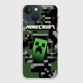 Чехол для iPhone 13 mini с принтом Minecraft. в Новосибирске,  |  | craft | game | mine | minecraft | minecraftmemories | pixel | tnt | twitter | блок | динамит | игра | красный блок | майнкрафт | маркус перссон | пиксель | ремесло | тротил | шахта