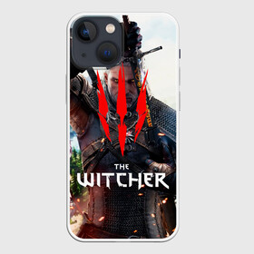 Чехол для iPhone 13 mini с принтом The Witcher. в Новосибирске,  |  | netflix | the witcher | американский сериал | ве витчер | ведьмак | геральт | игра | кино | нетфликс | популярные иллюстрации | сериал | сериалы | фильмы | фэнтези