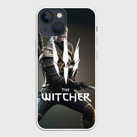 Чехол для iPhone 13 mini с принтом The Witcher. в Новосибирске,  |  | netflix | the witcher | американский сериал | ве витчер | ведьмак | геральт | игра | кино | нетфликс | популярные иллюстрации | сериал | сериалы | фильмы | фэнтези